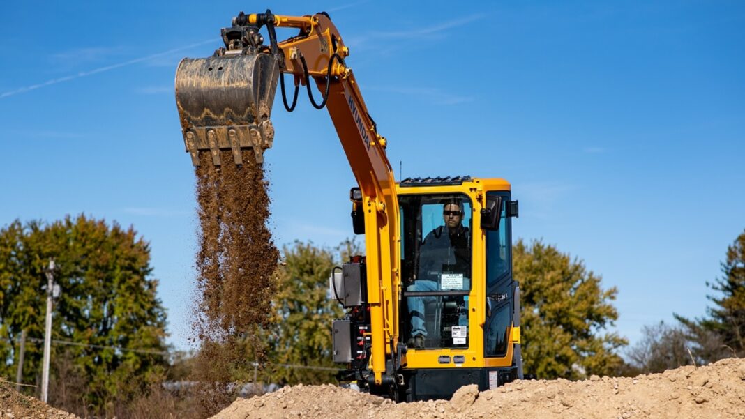 electric mini excavator