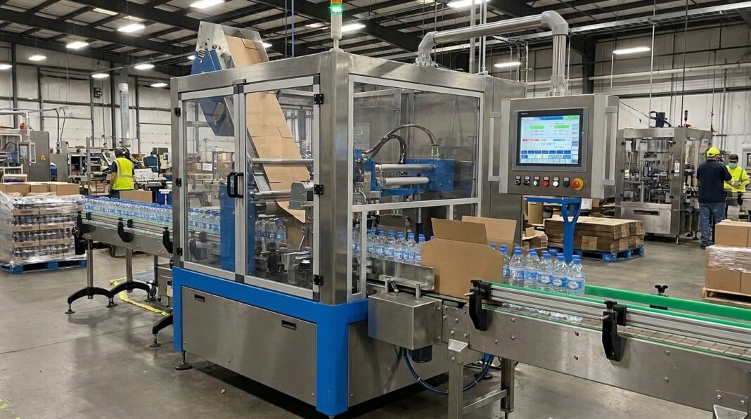 wrap around case packer